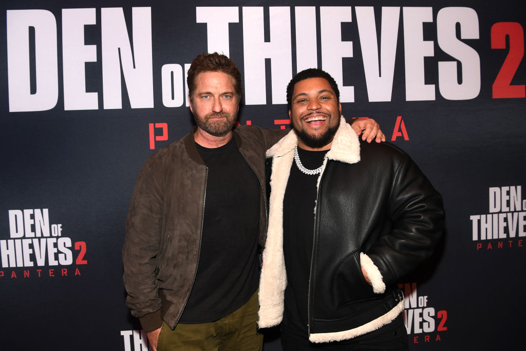 Leading Men Gerard Butler and O’Shea Jackson Talk New Film Den of Thieves 2: Pantera