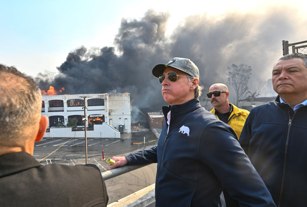 Trump Blames Governor Newsom For LA Wildfires In Tantrum