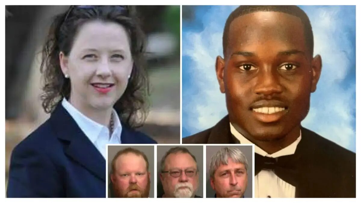 Georgia Jury Sees Video of Cop Telling White Man Who Chased Down and Shot Ahmaud Arbery That He Was ‘Going Home Today’ During Trial Against Prosecutor Accused of Obstructing Investigation