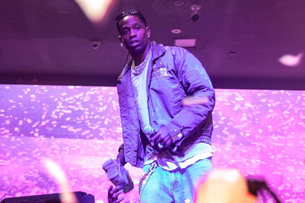 Travis Scott Debuts ‘4×4’ Atop The Stadium Of The College National Championship Game