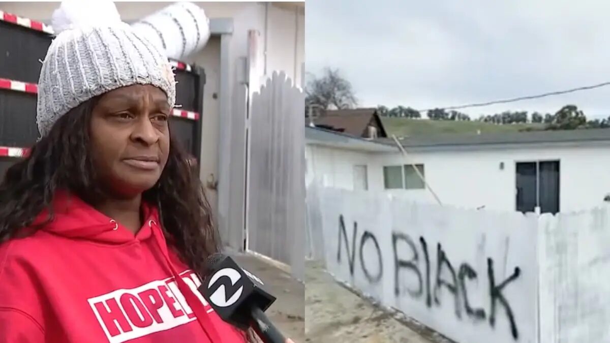 ‘No Black’: California Grandmother Defeats Homelessness and Buys Her First House Just for Racist Vandals to Let Her Know She’s Unwelcomed, Pushing Her Out of Neighborhood