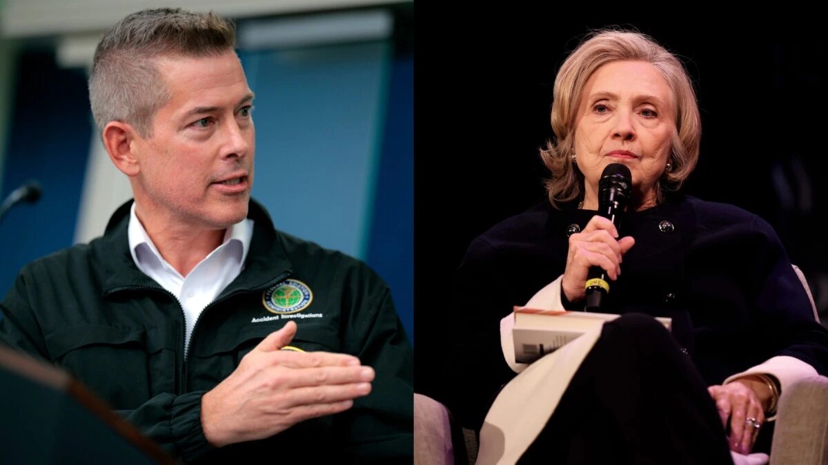 ‘Can’t Rent a Car’: Hillary Clinton Grounds MAGA’s Sean Duffy in Nasty Spat Over Aviation Safety, ‘Hope Your Unvetted 22-Year-Olds Fix Things Fast’