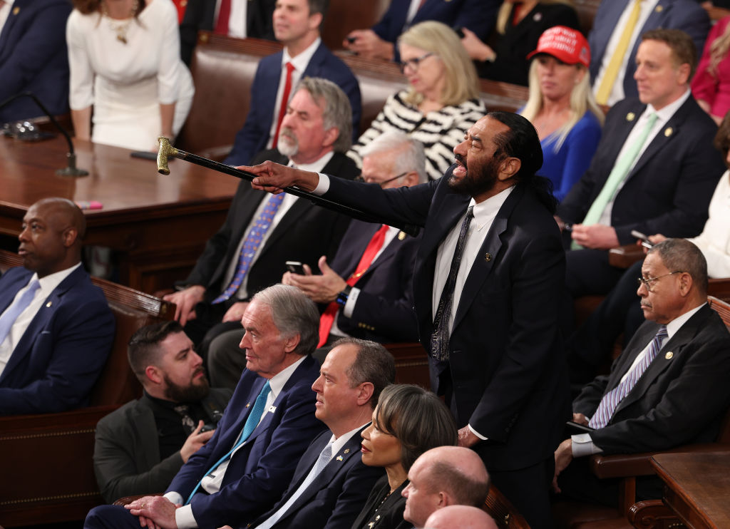 U.S. Rep. Al Green Kicked Out Of Trump’s Joint Address To Congress