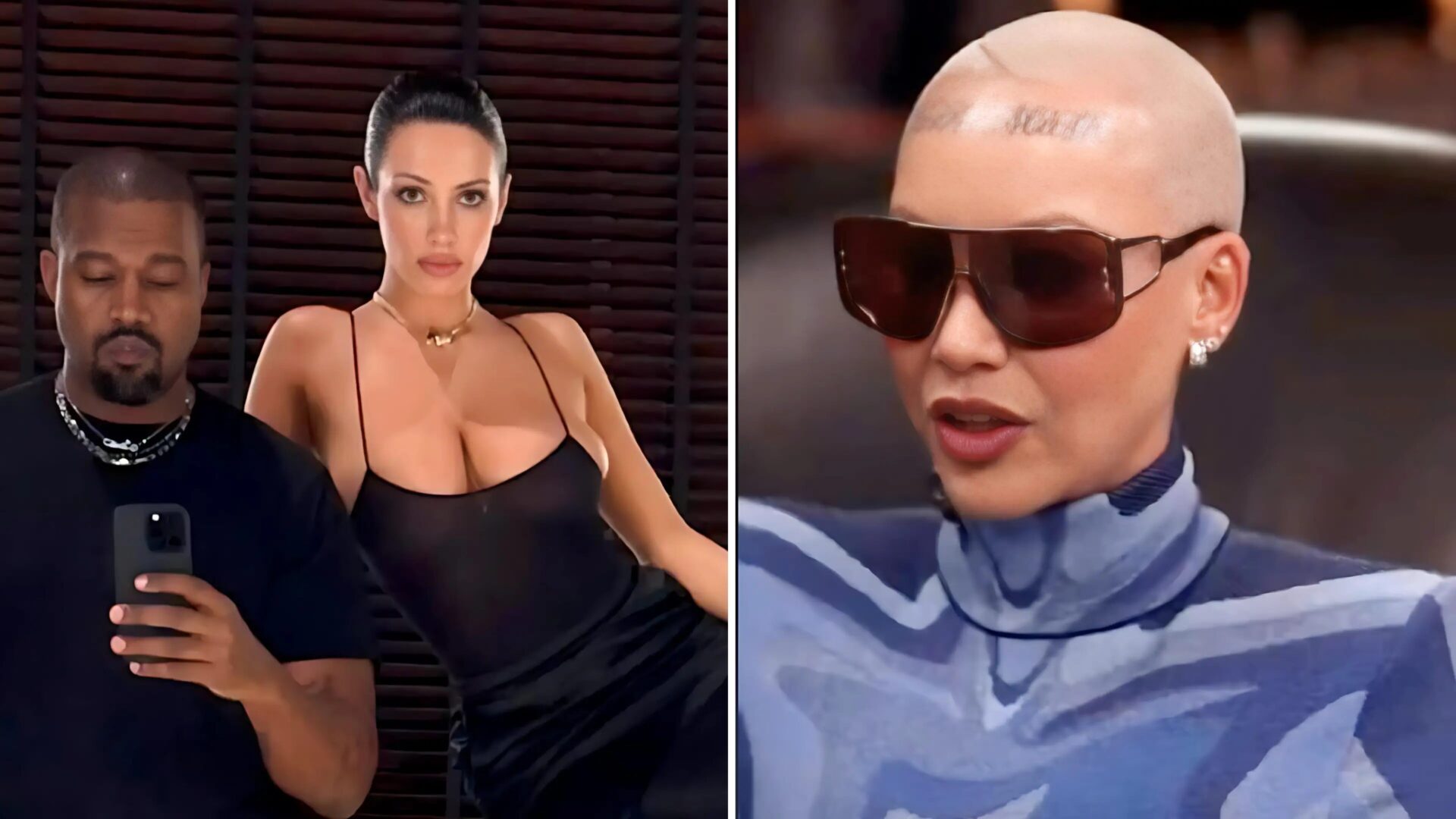 ‘He Did the Same Thing to Me and Kim’: Amber Rose Exposes Kanye West’s Control Issues Amid Concerns He Forces Wife Bianca Censori to Wear Revealing Outfits