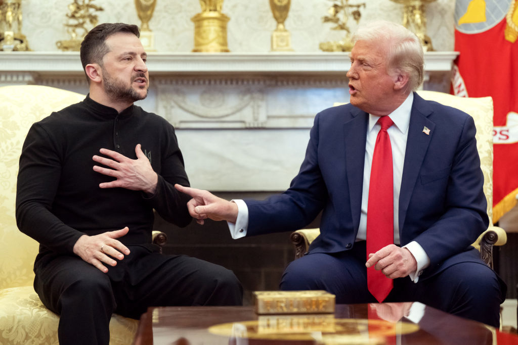 Comrade Donald Trump Throws Temper Tantrum In Oval Office After President Zelenskyy Owns Him During Meeting