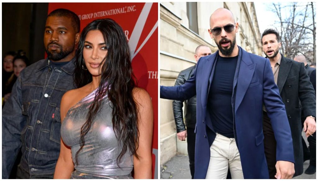 Kim Kardashian Reportedly Cut North’s Visit With Kanye Short After Learning Sex Trafficking-Accused Tate Brothers Were Arriving