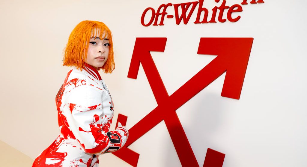 Ice Spice Serves Graffiti Glam At Off-White’s Paris Runway Show